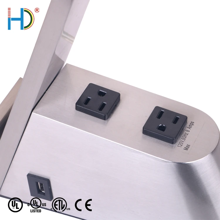 Modern On Off Touch Switch Study Design Decorate Hotel Metal Led Table Lamp