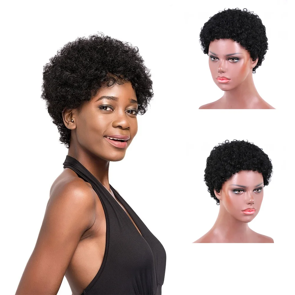 Hot Sales Venus Brand Wholesales Costing 100% Remy Human Hair Machine Made Wig Cheveux Kinky curly hair vendor
Hot Sales Venus Brand Wholesales Costing 100% Remy Human Hair Machine Made Wig Cheveux Kinky curly hair vendor