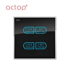 Wireless Smart Touch Wall Control Light Switch Touch Panel Standard Home Automation