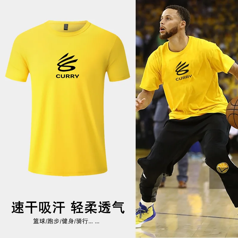 Wholesale custom Curry sports short-sleeved T-shirt fitness quick-drying wicking training warm-up basketball short-sleeved, Customized color
Wholesale custom Curry sports short-sleeved T-shirt fitness quick-drying wicking training warm-up basketball short-sleeved, Customized color