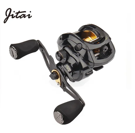Baitcasting Reel Dual Brake System 12Kg Carbon Fiber Drag 7.0:1 High Speed Lightweight 204g Fishing Reel
Baitcasting Reel Dual Brake System 12Kg Carbon Fiber Drag 7.0:1 High Speed Lightweight 204g Fishing Reel