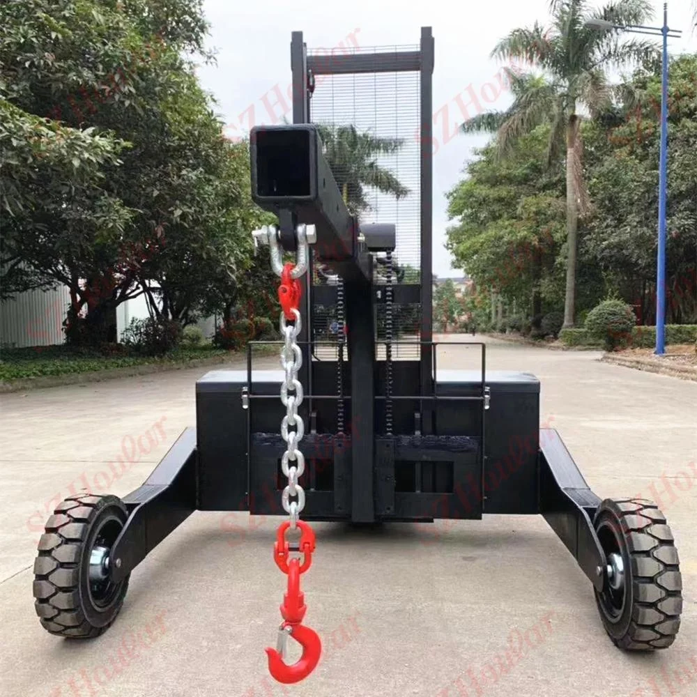 All Terrain Rough Pallet Stacker Outdoor Stacker Rough Terrain Forklift 1 Ton Pallet Stacker