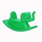 Playground and indoor Children Ride on toy Plastic Elephant Rocking Horse Kids