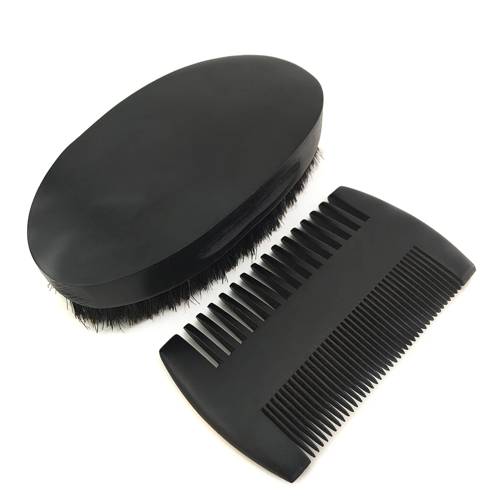 Wholesale Price Custom Black Wood Hair Wide Tooth Comb Beard Care Kits Man's Beard Brush and Comb Sets, Wooden color
Wholesale Price Custom Black Wood Hair Wide Tooth Comb Beard Care Kits Man's Beard Brush and Comb Sets, Wooden color