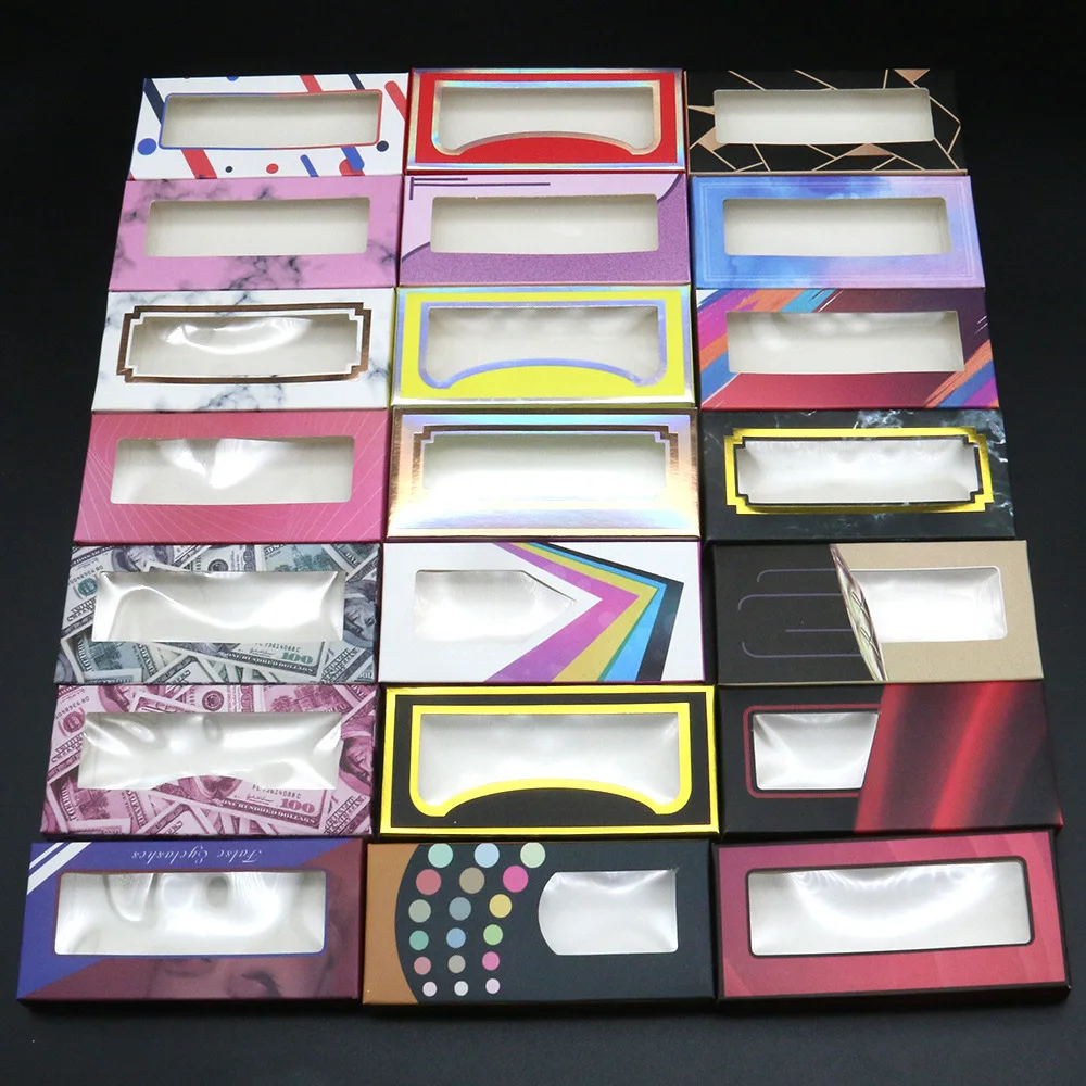 Wholesale colorful eyelash cheap eyelash cases paper lash box dollar 3d mink eyelashes vendor packaging supplier, Clear box with colorful card
Wholesale colorful eyelash cheap eyelash cases paper lash box dollar 3d mink eyelashes vendor packaging supplier, Clear box with colorful card