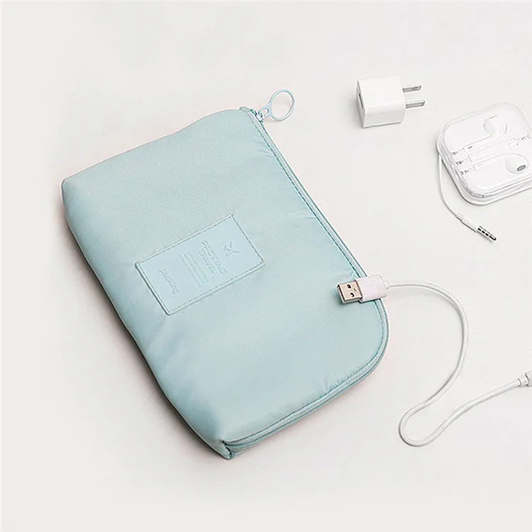 New Arrival Waterproof Multi Functional Oxford Travel Digital Accessories Storage Pouch Bag with Multi Colors, Blue, grey. pink, white
New Arrival Waterproof Multi Functional Oxford Travel Digital Accessories Storage Pouch Bag with Multi Colors, Blue, grey. pink, white