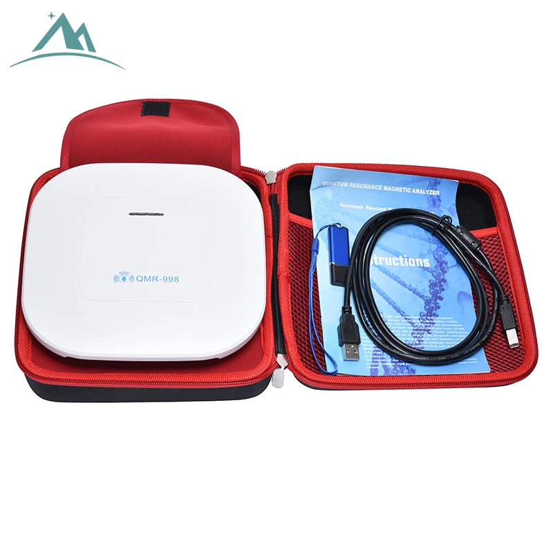 Mini Size Portable Original Software Hand Touch Quantum Bio-electric Body Analyzer, White
Mini Size Portable Original Software Hand Touch Quantum Bio-electric Body Analyzer, White