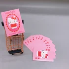 custom paper printing clear memorial kem playing card