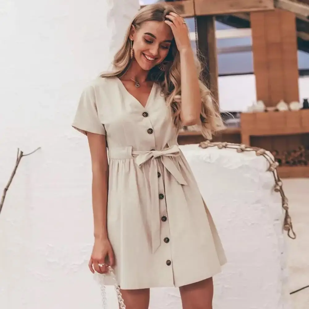 Pretty Steps 2020 Fashion Vintage Cardigan V-neck Short Sleeve Summer Women Elegant Casual Dress
Pretty Steps 2020 Fashion Vintage Cardigan V-neck Short Sleeve Summer Women Elegant Casual Dress