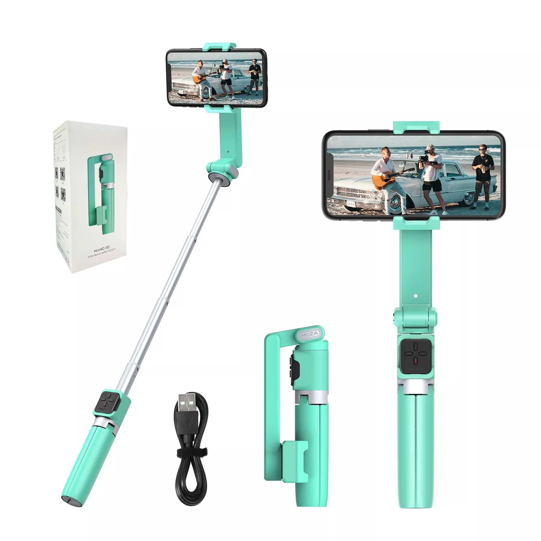 Free shipping New MOZA NANO SE Smartphone Selfie Stick Gimbal for Vlogging YouTube Travel Shooting fashion for iPhone Samsung
Free shipping New MOZA NANO SE Smartphone Selfie Stick Gimbal for Vlogging YouTube Travel Shooting fashion for iPhone Samsung