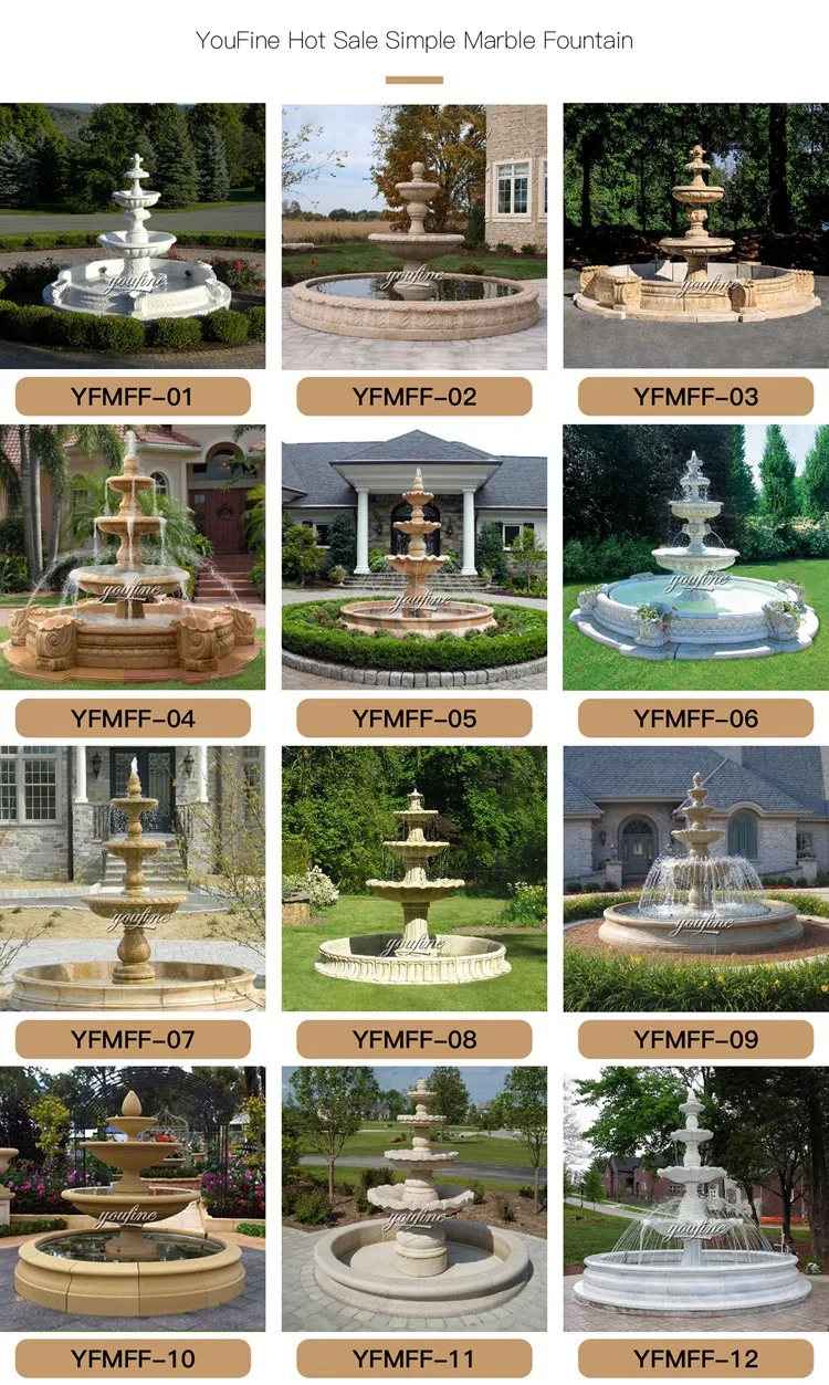 marble fountain