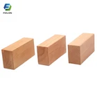 Durable Solid Yoga Brick Non-slip wood yoga block Wooden Yoga Brick