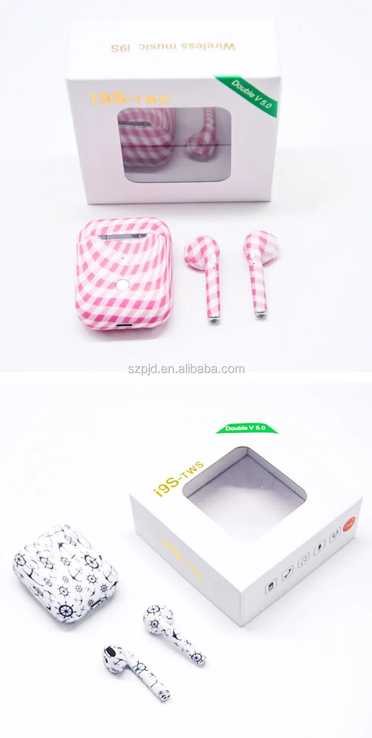 i9s tws Wireless Earphone Touch control Earbuds 3D Surround Sound and Charging case True Wireless Stereo Headphones - ANKUX.COM