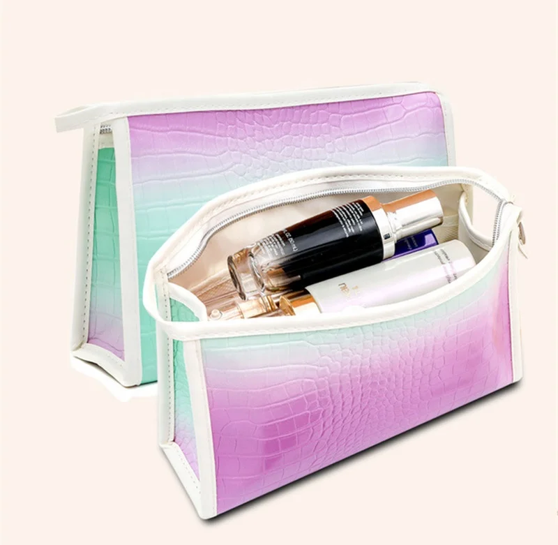2022 New Two-Color Crocodile Pattern Women PU Cosmetic Storage Bag Toiletry Pouch Travel Outdoor Home
2022 New Two-Color Crocodile Pattern Women PU Cosmetic Storage Bag Toiletry Pouch Travel Outdoor Home