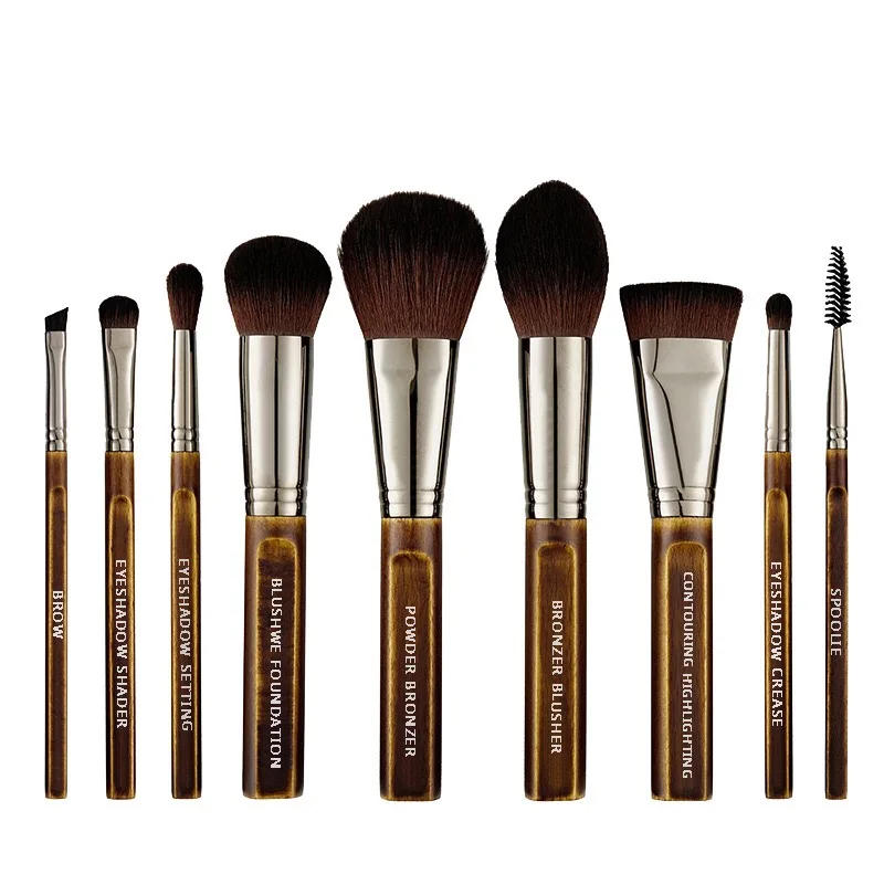 Sample Available Popular In USA Powder Classic Makeup Brush 9pcs Set high end Makeup Tools Private Label For Makeup Artist, Brown or customized
Sample Available Popular In USA Powder Classic Makeup Brush 9pcs Set high end Makeup Tools Private Label For Makeup Artist, Brown or customized