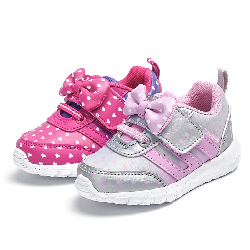 bowknot PU upper and EVA outsole sneakers shoes for girls toddler shoes, Silver fuchsia
bowknot PU upper and EVA outsole sneakers shoes for girls toddler shoes, Silver fuchsia