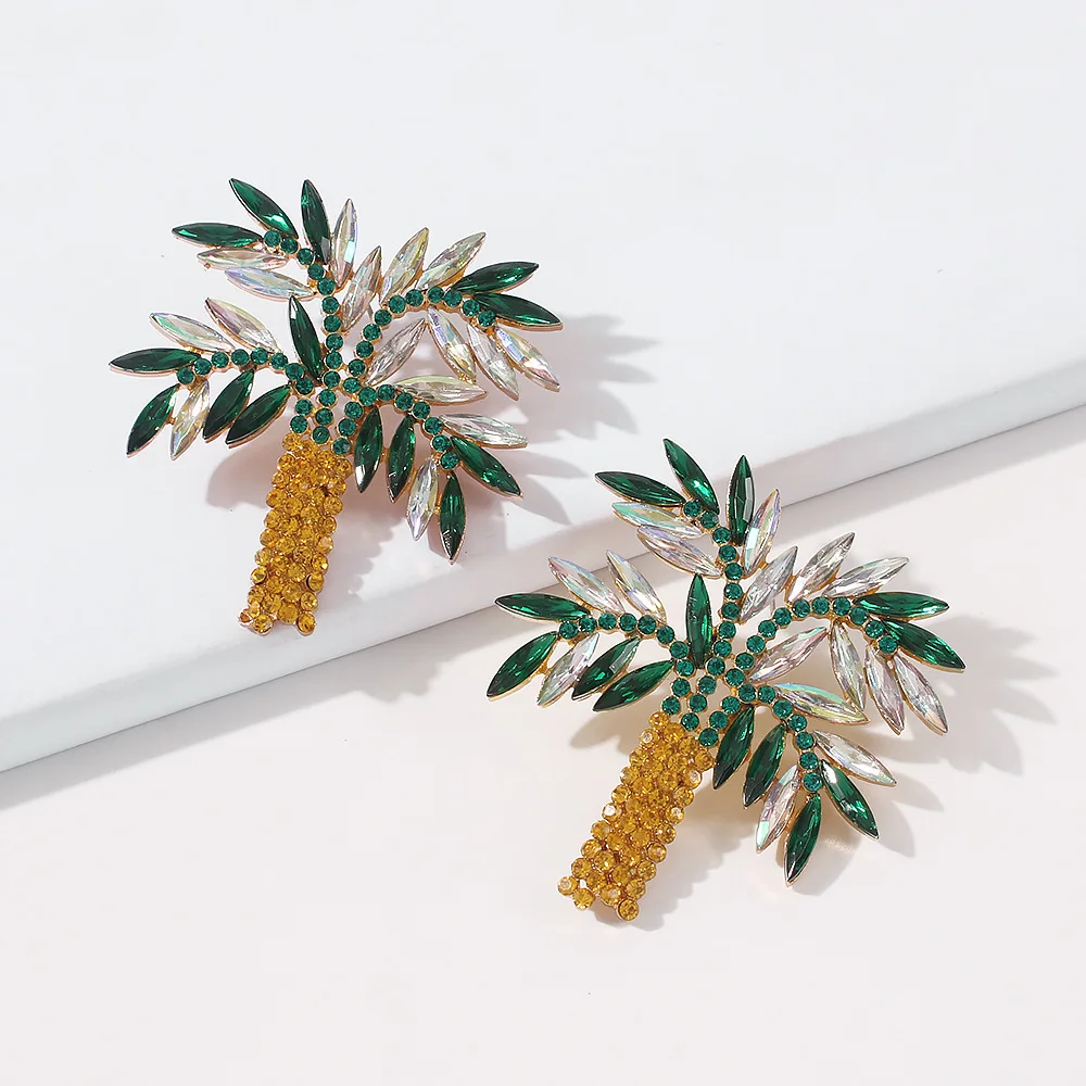 Wholesale Colorful Coconut Tree Gold Plated Earrings New Chain Metal Tassel Long Dangle Clip-on Earrings
Wholesale Colorful Coconut Tree Gold Plated Earrings New Chain Metal Tassel Long Dangle Clip-on Earrings