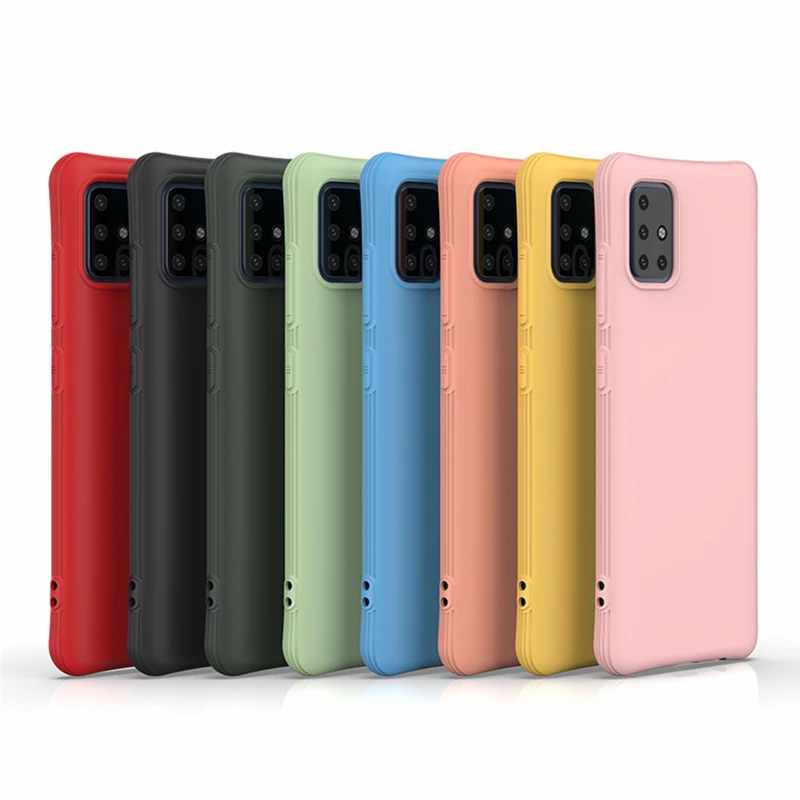 For Samsung A51 Case, Candy Solid Color Matte Shockproof Slim Soft Flexible TPU Rubber Gel Cover For Samsung Galaxy A51, Black, blue, dark green, green, pink, orange, yellow, red
For Samsung A51 Case, Candy Solid Color Matte Shockproof Slim Soft Flexible TPU Rubber Gel Cover For Samsung Galaxy A51, Black, blue, dark green, green, pink, orange, yellow, red