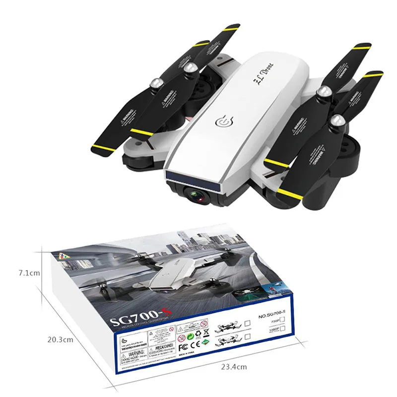 Best 4K Drone with camera 1080P 50x Professional FPV Wifi RC Drones SG700D rc drone sg700-d, Black
Best 4K Drone with camera 1080P 50x Professional FPV Wifi RC Drones SG700D rc drone sg700-d, Black