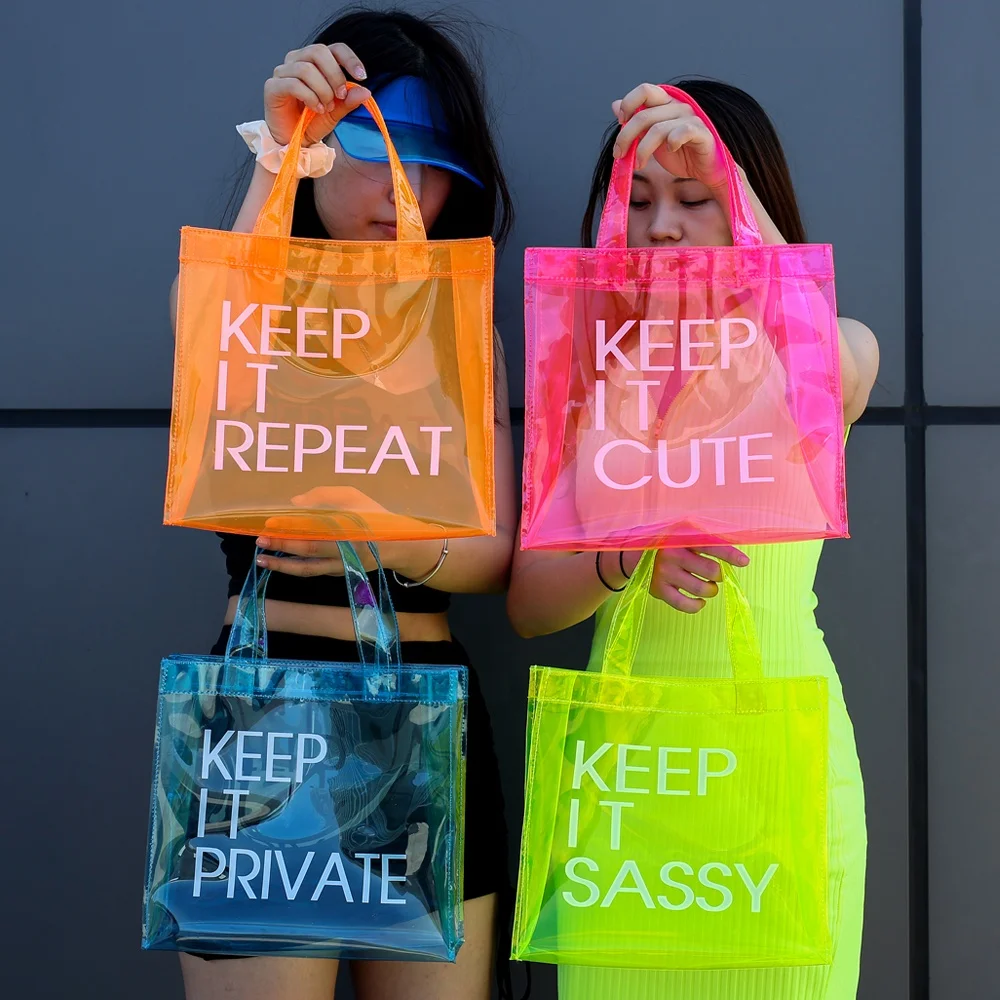 Fashion Shopping on Online Translucent Bag New Design Ladies Pvc Transparent Jelly Tote Hand Bags Purse For Women 2021 Handbags
Fashion Shopping on Online Translucent Bag New Design Ladies Pvc Transparent Jelly Tote Hand Bags Purse For Women 2021 Handbags