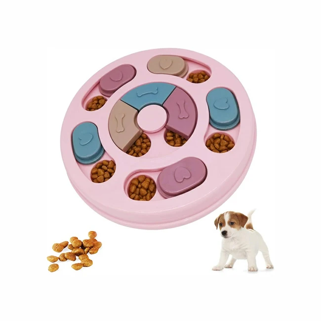 Pets Puzzle Toys Treat Dispenser for Dogs Interactive Toy IQ Training Games Funny Slow Feeder, Pink,green,blue
Pets Puzzle Toys Treat Dispenser for Dogs Interactive Toy IQ Training Games Funny Slow Feeder, Pink,green,blue