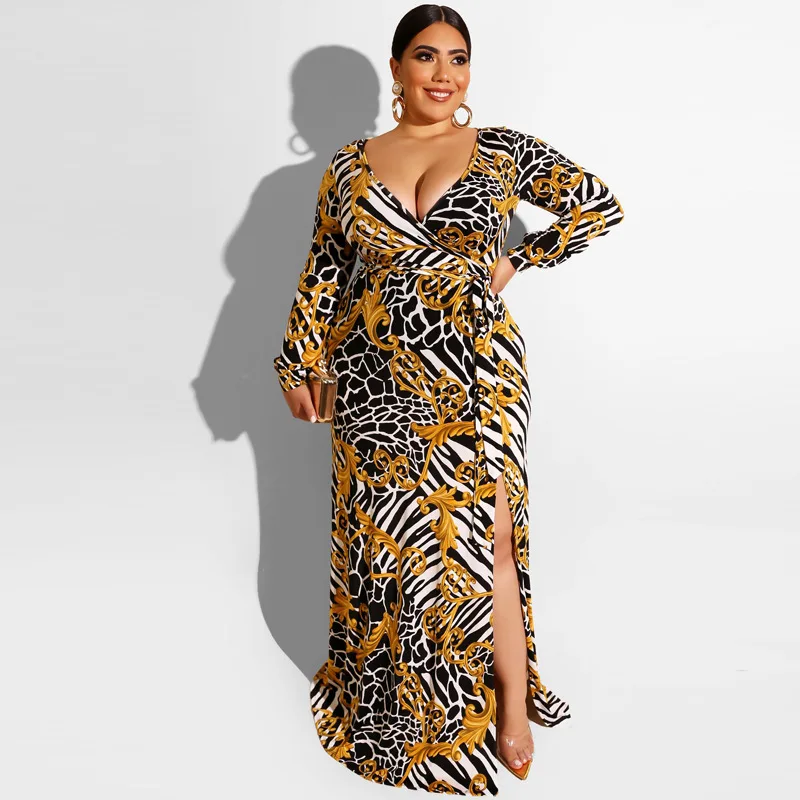 Wholesale Fashion Bodycon Long Sleeve Leopard Print One Piece Women Plus Size Jumpsuits and Rompers in 4XL
Wholesale Fashion Bodycon Long Sleeve Leopard Print One Piece Women Plus Size Jumpsuits and Rompers in 4XL
