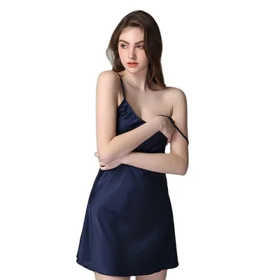 Lightweight Soft Breathable Ladies Chemises Dress Mini Full Slip Sexy Satin Sleepwear Women's Nightwear, Wine, white, black, pink, navy, or customized color
Lightweight Soft Breathable Ladies Chemises Dress Mini Full Slip Sexy Satin Sleepwear Women's Nightwear, Wine, white, black, pink, navy, or customized color