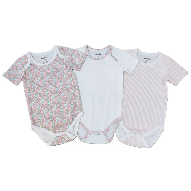 New Style Newborn Baby Clothes Short Sleeve Baby Rompers with button Baby Clothing Rompers, Customized color
New Style Newborn Baby Clothes Short Sleeve Baby Rompers with button Baby Clothing Rompers, Customized color