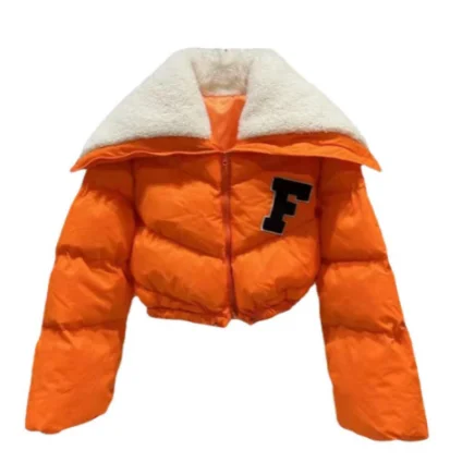 2022 women clothes Winter Warm Lamb Velvet Large Lapel Puff Sleeve Women Jacket Letter Pattern Solid Cropper Bubble Coat
2022 women clothes Winter Warm Lamb Velvet Large Lapel Puff Sleeve Women Jacket Letter Pattern Solid Cropper Bubble Coat