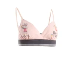 Bra Fashion Elegant Seamless Women Cup Bag Sexy Plain Lingerie Panties Strap Eye Hot Spandex Anti