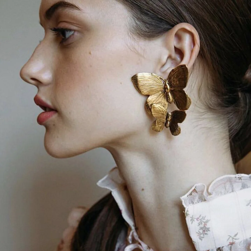 Europe And America New Style Exaggerate Metal Butterfly Pendant Fashion Couple Earring Jewelry Set For Women
Europe And America New Style Exaggerate Metal Butterfly Pendant Fashion Couple Earring Jewelry Set For Women