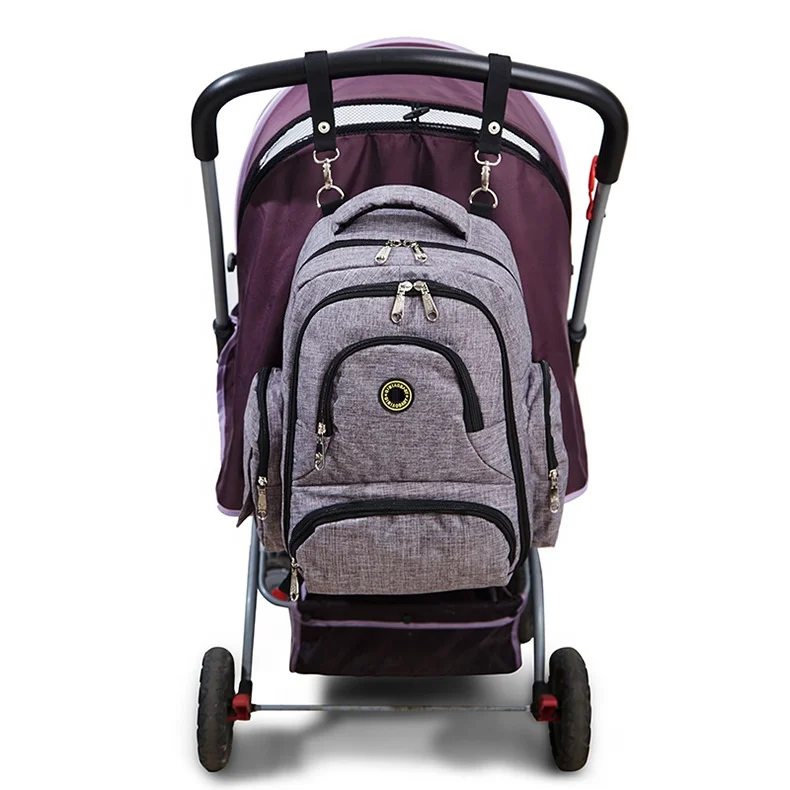 2020 Free Sample Large Diaper Bag Baby with Small Mommy Bag Stroller Straps and Changing Pad Diaper Bags
2020 Free Sample Large Diaper Bag Baby with Small Mommy Bag Stroller Straps and Changing Pad Diaper Bags