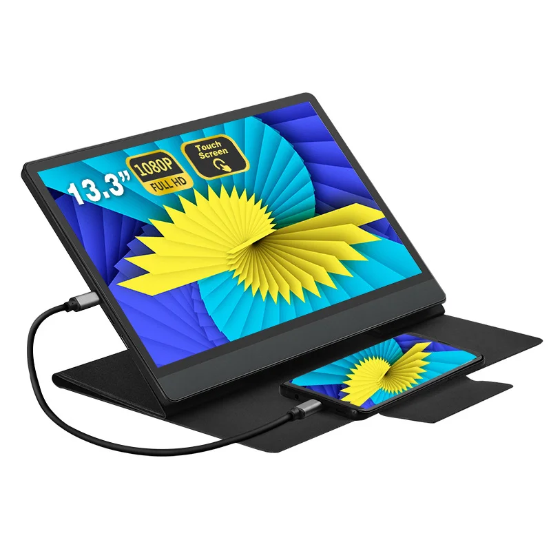 13.3inch 1080P portable monitor HDR Sleek 178degree Full View for Laptops PCs Phones Switch PS4/3 Xbox
13.3inch 1080P portable monitor HDR Sleek 178degree Full View for Laptops PCs Phones Switch PS4/3 Xbox