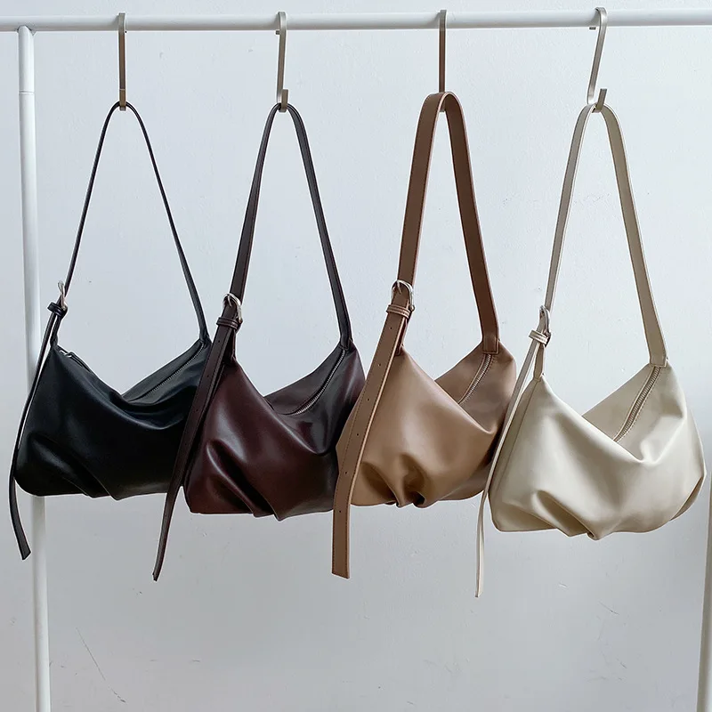 Women's Fashion PU Simple Pure Color shoulder bag for girls womens Casual Large Capacity Female Bag dumpling cloud bag
Women's Fashion PU Simple Pure Color shoulder bag for girls womens Casual Large Capacity Female Bag dumpling cloud bag