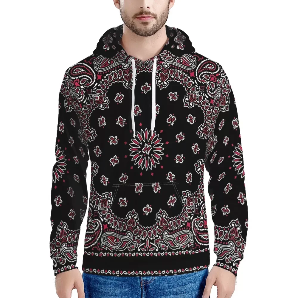 High Quality Paisley Bandana Style Printed Clothing Man Trendy Hoodies Logo Custom Comfortable Big Size Hooded Sweater For Daily, Customized color
High Quality Paisley Bandana Style Printed Clothing Man Trendy Hoodies Logo Custom Comfortable Big Size Hooded Sweater For Daily, Customized color