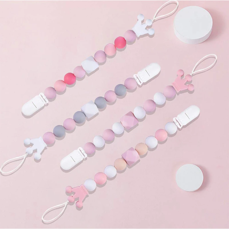 2021 Hot Sale Newborn Feeding Pacifier Baby Silicone Beaded Pacifier Clip Silicone Chain Nipple Holder Baby Pacifier
2021 Hot Sale Newborn Feeding Pacifier Baby Silicone Beaded Pacifier Clip Silicone Chain Nipple Holder Baby Pacifier
