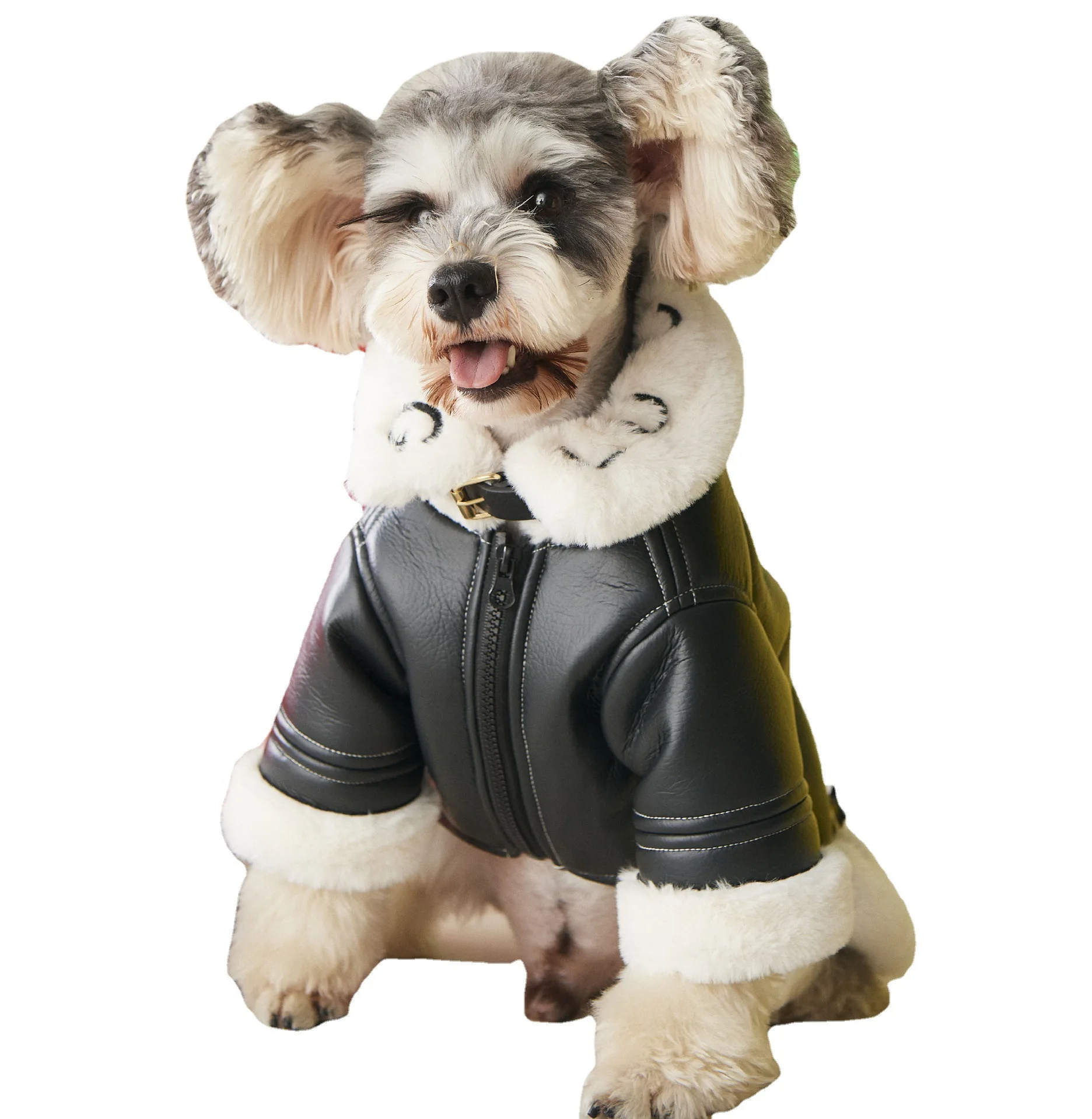 Dog fur coat autumn and winter thick cotton-padded clothes tide brand warming jacket
Dog fur coat autumn and winter thick cotton-padded clothes tide brand warming jacket