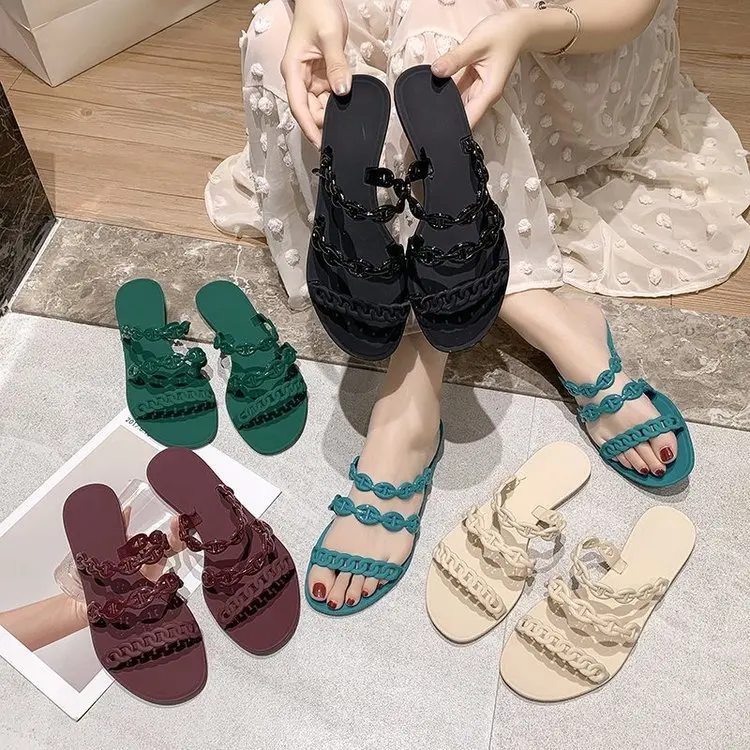 High quality factory wholesale women slide shoes flat beach summer slippers 2020 pvc sandals for women and ladies, Green, black, beige, red, blue
High quality factory wholesale women slide shoes flat beach summer slippers 2020 pvc sandals for women and ladies, Green, black, beige, red, blue