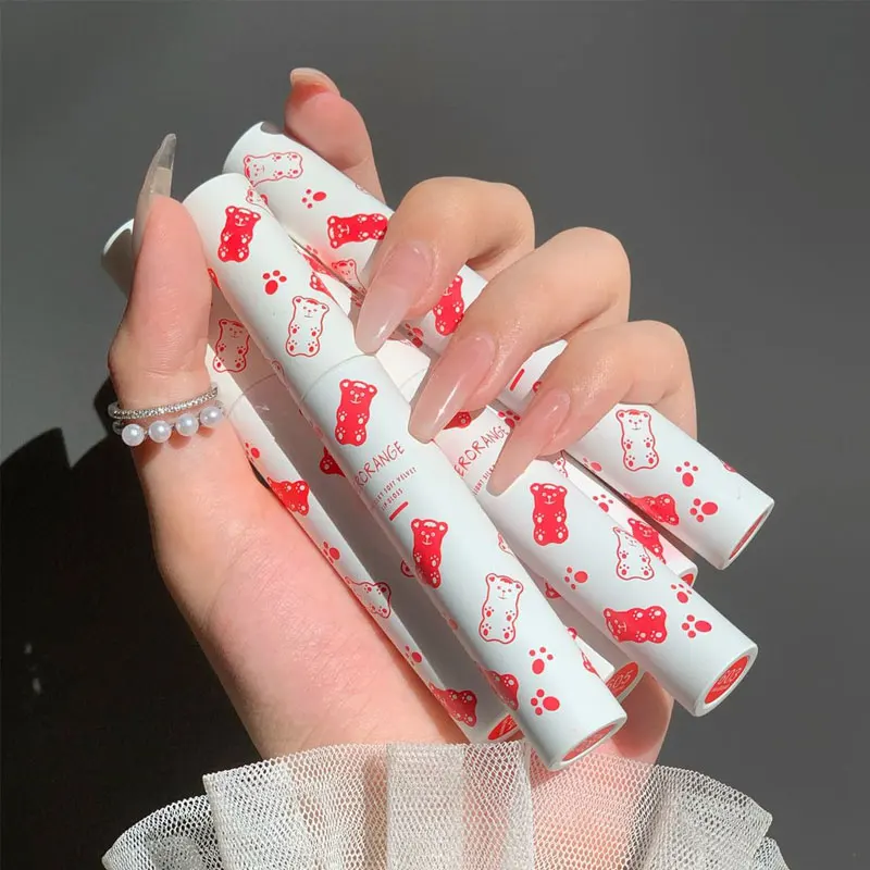 HERORANGE TC243 bear lip gloss mini cute 6colors moisturizing non stick beauty cosmetic matte lip glaze
HERORANGE TC243 bear lip gloss mini cute 6colors moisturizing non stick beauty cosmetic matte lip glaze