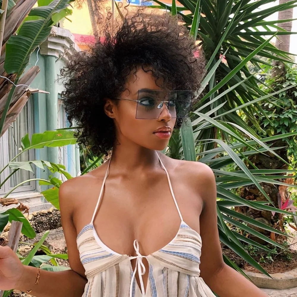 Fashion Sunglasses Newest 2021 Women Oversized Frameless Sun Glasses Beach Outdoor UV Protection Women Style Summer Sunglasses, Customized
Fashion Sunglasses Newest 2021 Women Oversized Frameless Sun Glasses Beach Outdoor UV Protection Women Style Summer Sunglasses, Customized