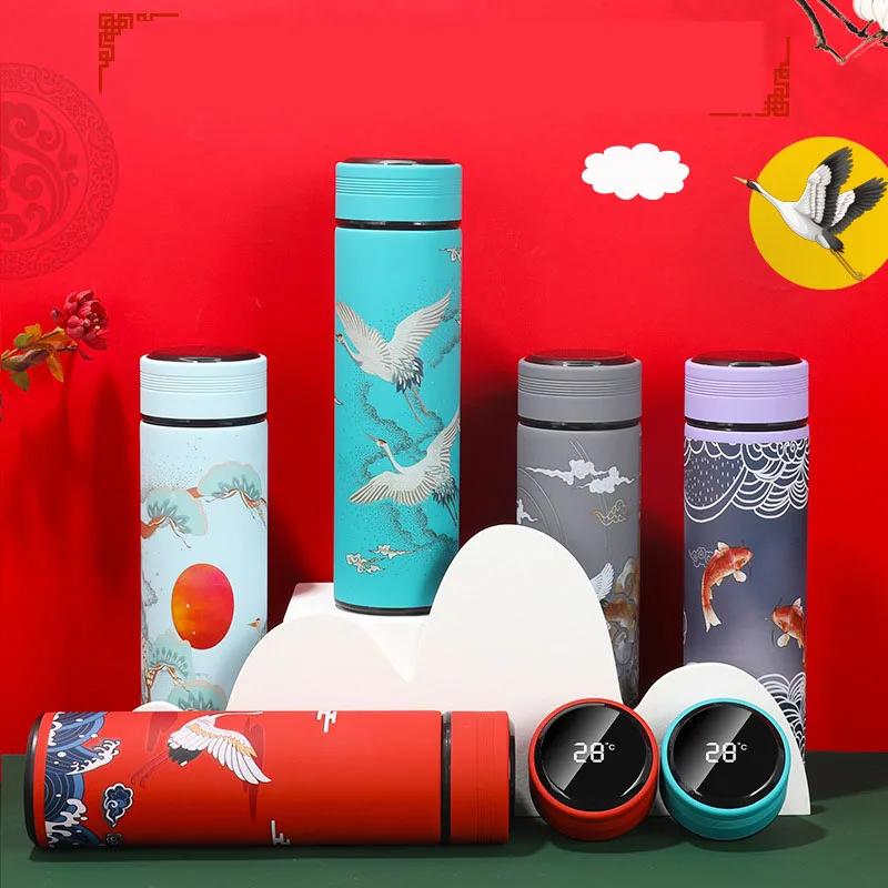 Wholesale 500ML LED Temperature Display Smart Double Wall Insulated Travel coffee mug stainless steel water bottle
Wholesale 500ML LED Temperature Display Smart Double Wall Insulated Travel coffee mug stainless steel water bottle
