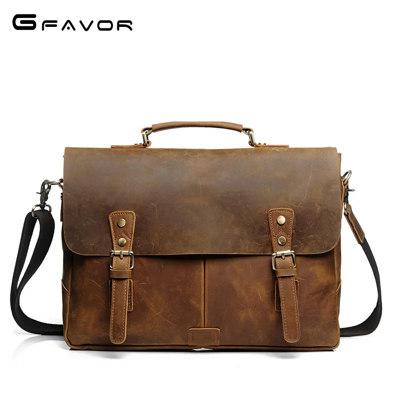 First layer crazy horse leather handbag laptop shoulder bag business briefcase satchel handmade messenger bag for men, Black, yellow
First layer crazy horse leather handbag laptop shoulder bag business briefcase satchel handmade messenger bag for men, Black, yellow