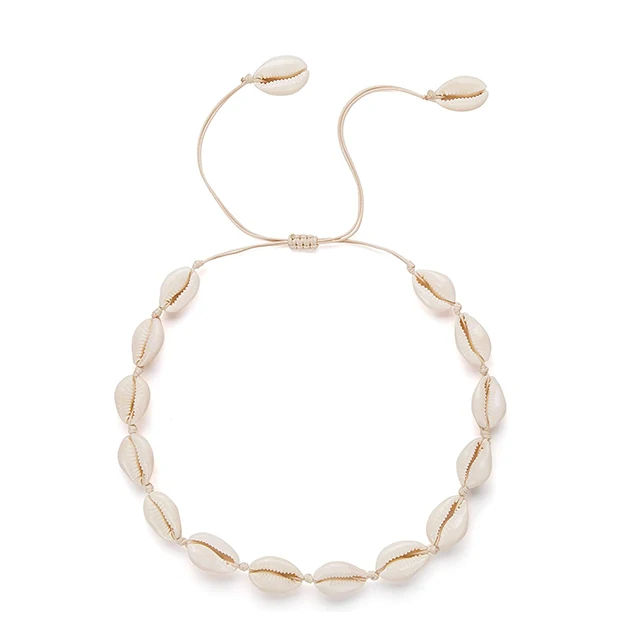 2021 NEW Handmade Sea Shell Necklace Choker for Women Summer Adjustable Natural Shell Collar Bracelet Women's Jewelry
2021 NEW Handmade Sea Shell Necklace Choker for Women Summer Adjustable Natural Shell Collar Bracelet Women's Jewelry
