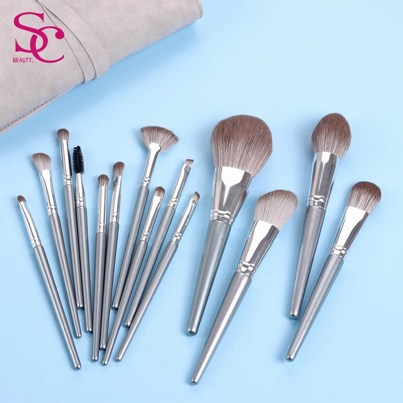 brushes makeup with bag makeup brush holder pink profacional makeup brush set, Silver color only
brushes makeup with bag makeup brush holder pink profacional makeup brush set, Silver color only