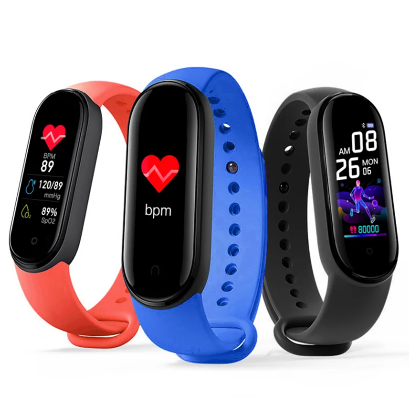 M5 Bracelet Smart Sports & Health Data Record Lightweight comfortable Fitness Band Smart Bracelet for men
M5 Bracelet Smart Sports & Health Data Record Lightweight comfortable Fitness Band Smart Bracelet for men