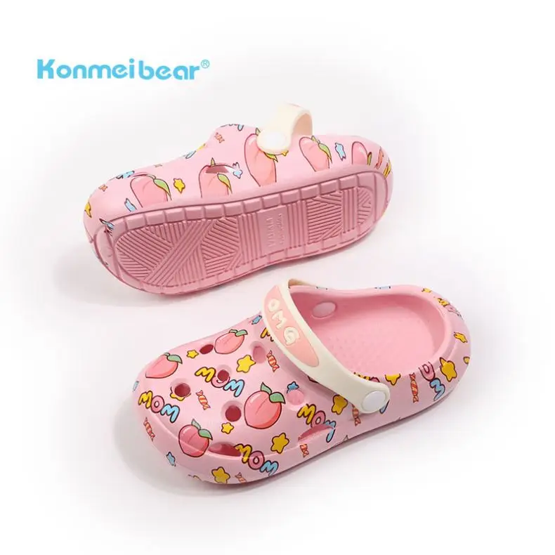 2021 Best Selling Peach Printing Holes EVA Child Garden Shoe Charms Carton Shoes Children Clogs, White/pink/yellow/blue/green
2021 Best Selling Peach Printing Holes EVA Child Garden Shoe Charms Carton Shoes Children Clogs, White/pink/yellow/blue/green