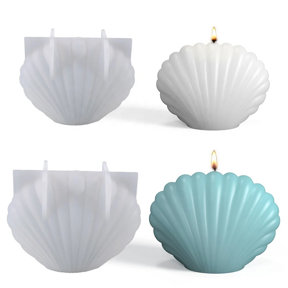 DM323 DIY Scalloped Seashell Scented Candle Silicone Resin Mold Sea Shell Shape Moldes De Silicon Handmade Table Ornament
DM323 DIY Scalloped Seashell Scented Candle Silicone Resin Mold Sea Shell Shape Moldes De Silicon Handmade Table Ornament