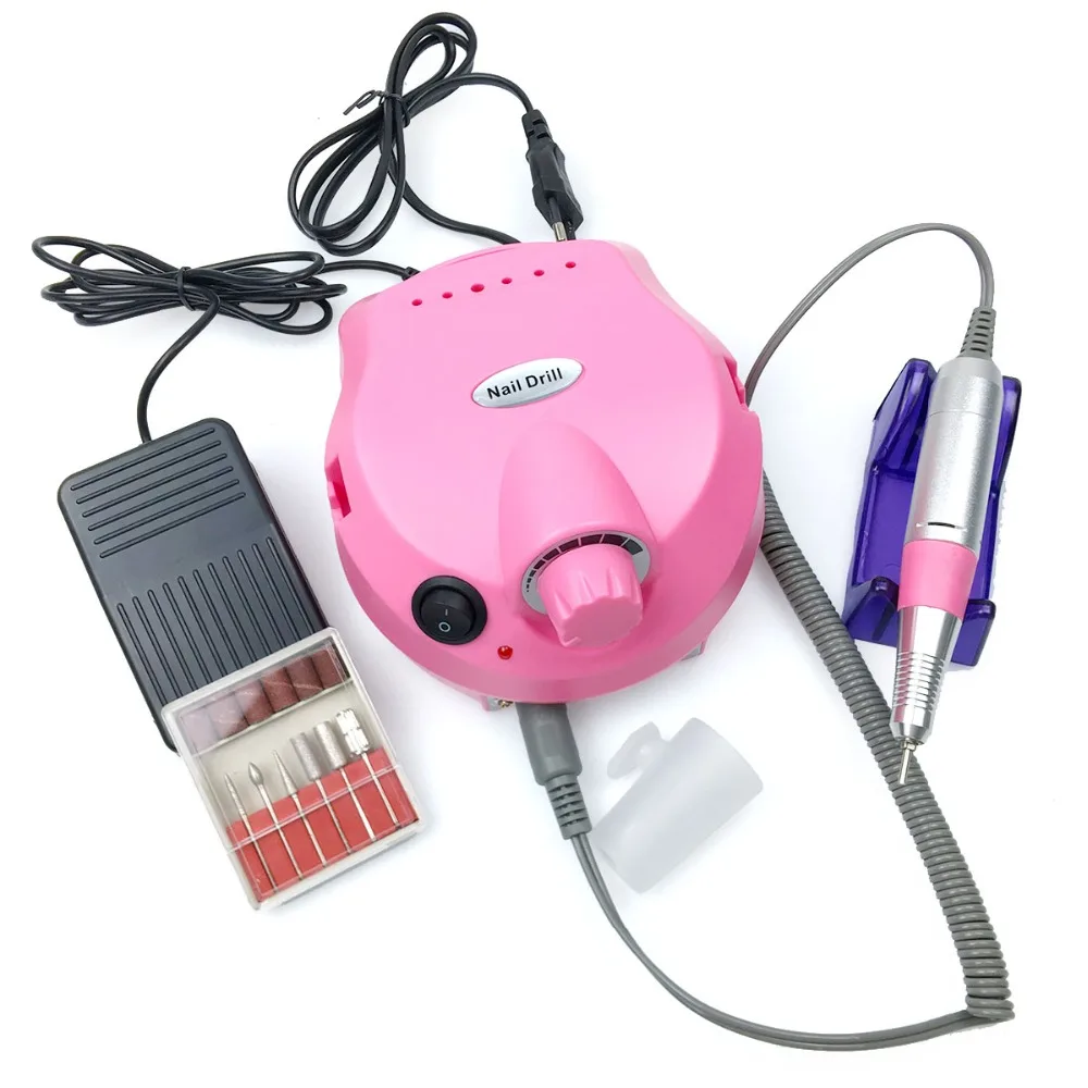 Nail Drill Machine 35000RPM Pro Electric Nail Drill Machine Manicure Pedicure Drill Set Strong Nail Equipment
Nail Drill Machine 35000RPM Pro Electric Nail Drill Machine Manicure Pedicure Drill Set Strong Nail Equipment