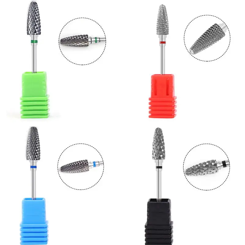 High Quality Manicure Ceramic Nails Drill Bits Nail Drill Milling For Apparatus Accessories, Green blue red black
High Quality Manicure Ceramic Nails Drill Bits Nail Drill Milling For Apparatus Accessories, Green blue red black