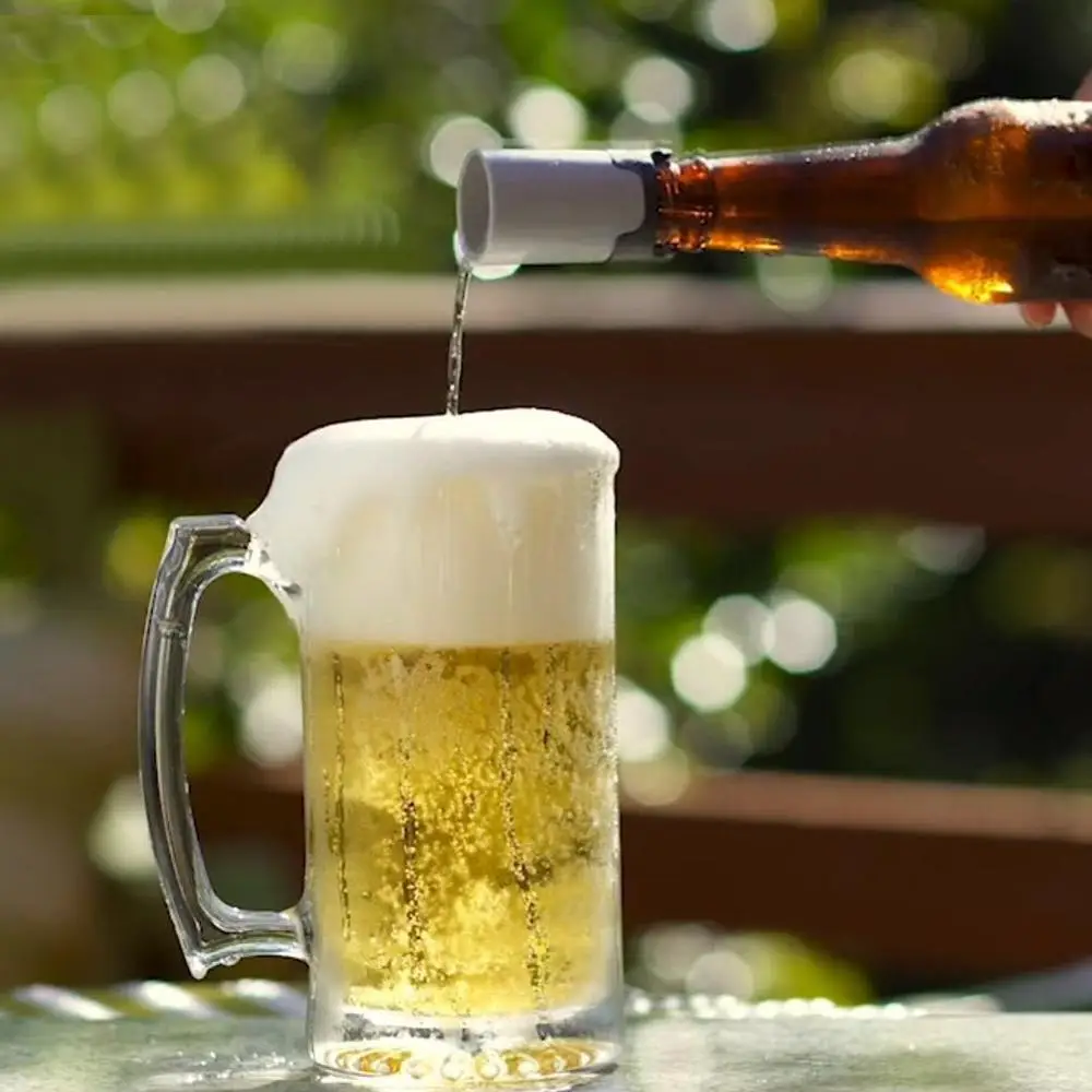 Beer Foam Maker Portable Beer Foamer Bubble Booster Beer Foamer Maker Draft Barware Foaming Bubbler Machine